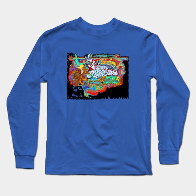 Other Worlds Game: Dark Times Long Sleeve T-Shirt by SvanO Design